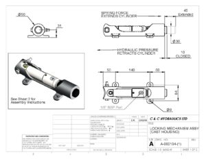 000104 LOCKING MECHANISM ASSY CAST HOUSING 002 page 001