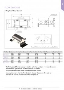 1 2 way flow diverter