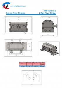 2 way flow divider