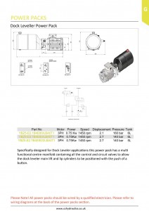 5 dock leveller pack