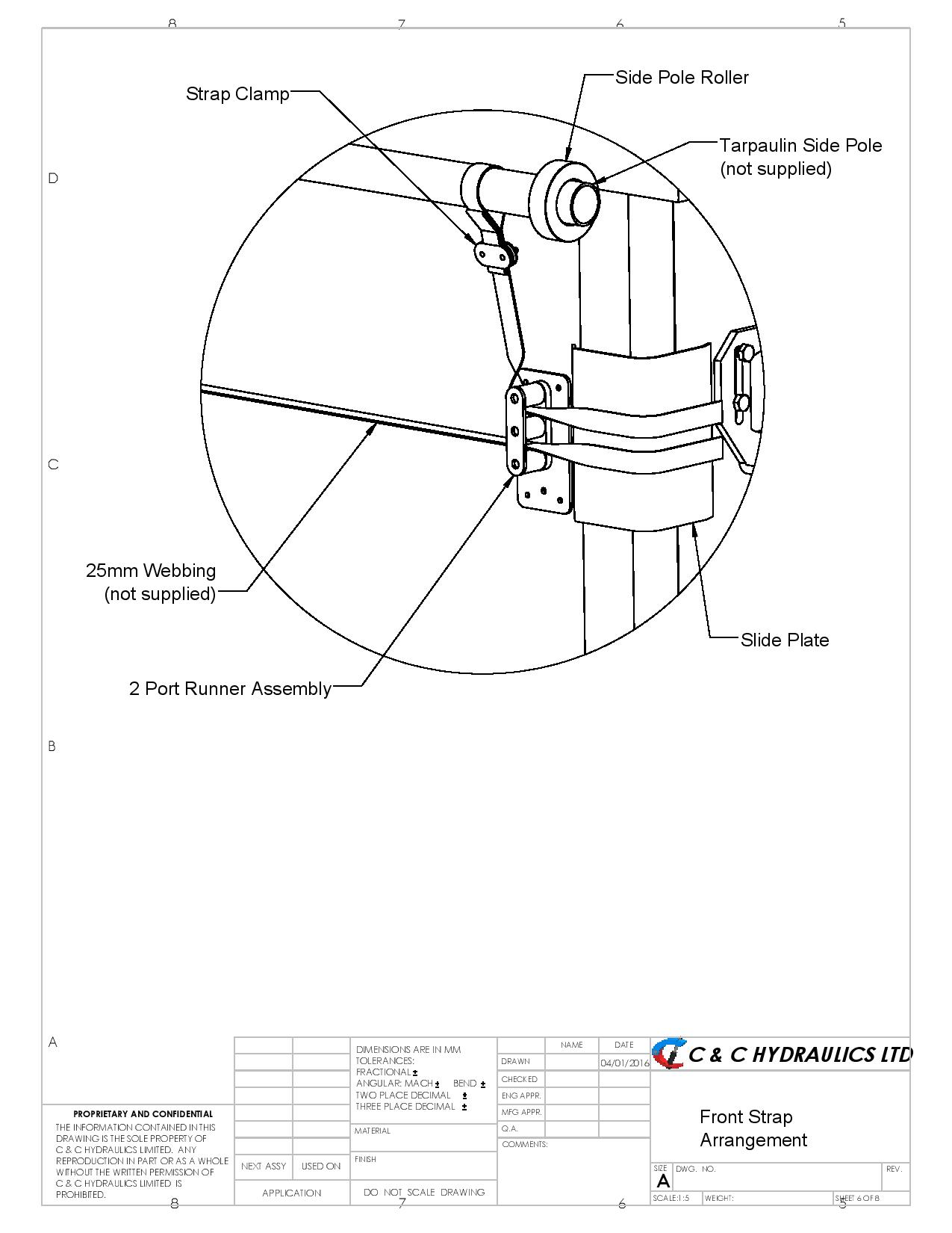 Sheeting Kit for 8 Wheeler Tipping Body rev.B page 006