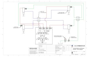levelling System with Manual Overide circuit drawing page 001